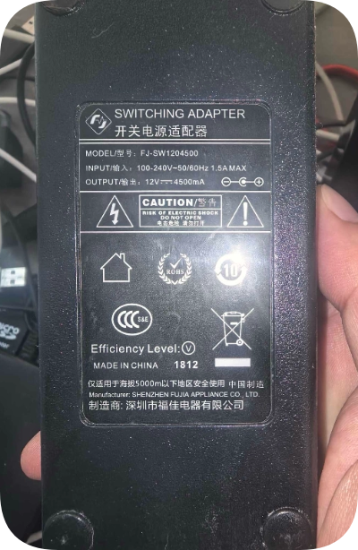 *Brand NEW*High Stability Replacement Power Adapter Compatible with Fujia FJ-SW1204500 | *Brand NEW*High Stability Replacement Power Adapter Compatible with Fujia FJ-SW1204500 |